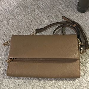 INC used once crossbody flap over bag